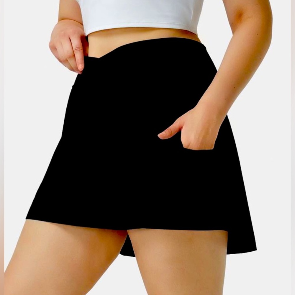 💄NWT Halara Everyday Cloudful® Air Crossover Side Pocket 2-in-1 Skirt-Lucid